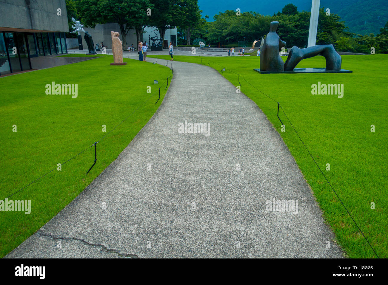 Hakone Japan October 23 16 The Hakone Open Air Museum Or Hakone Chokoku No Mori Bijutsukan Is Popular Museum Featuring An Outdoor Sculpture Par Stock Photo Alamy