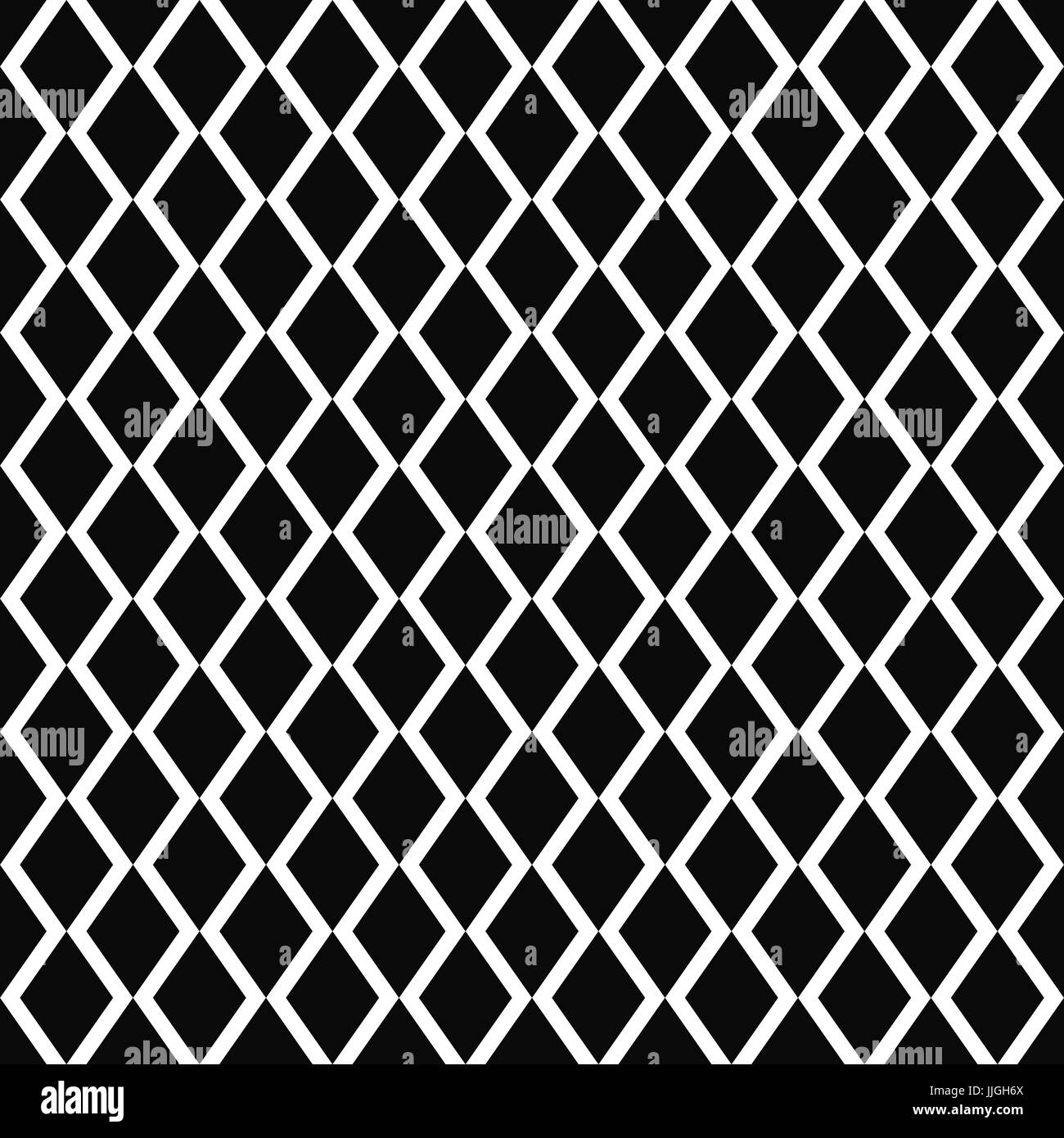 Black white seamless rhombus pattern background Stock Vector Image ...