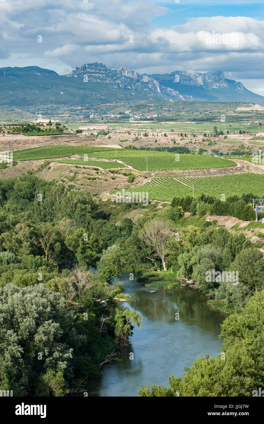 Landscapes of Rioja region of Spain Stock Photo - Alamy