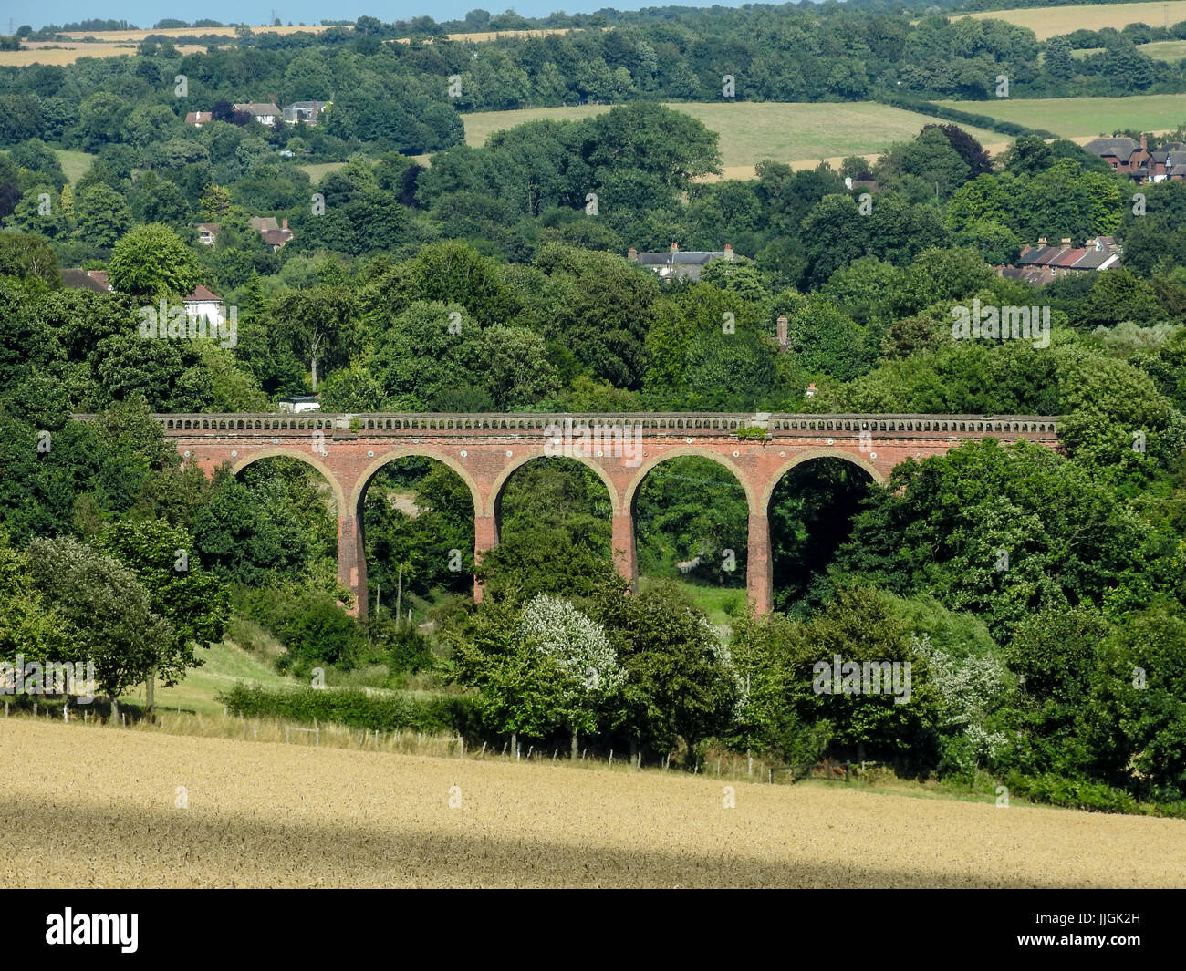 Eynsford viaduct Kent UK Stock Photo