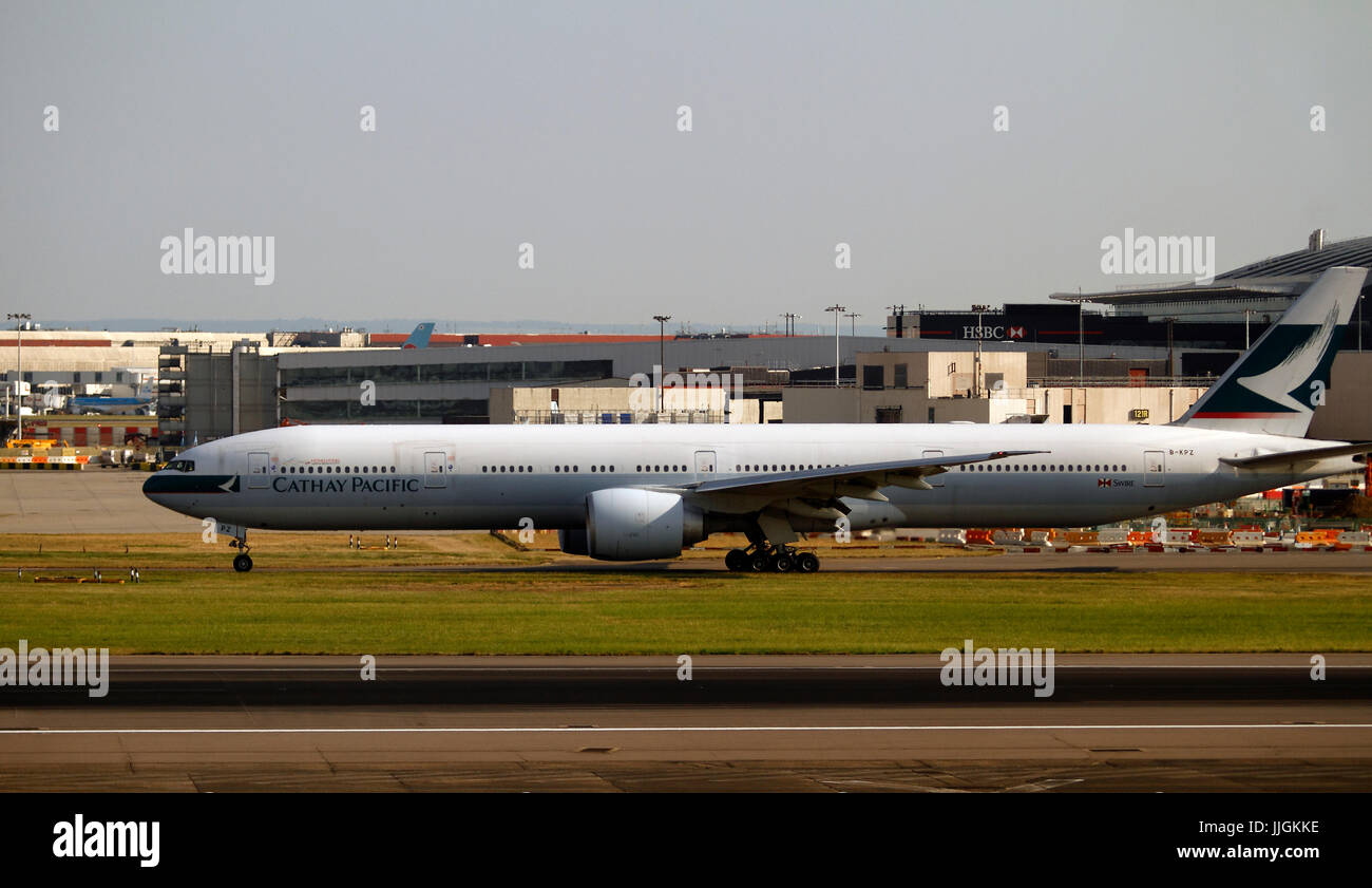 B-KPZ - Boeing 777-367(ER) - Cathay Pacific The Boeing 777 is a
