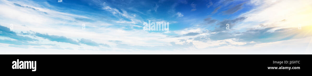 Day sky panorama hi-res stock photography and images - Alamy