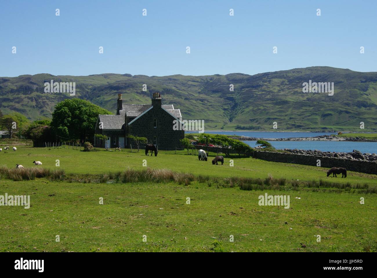 Loch Buie, Isle of Mull, Scotland Stock Photo