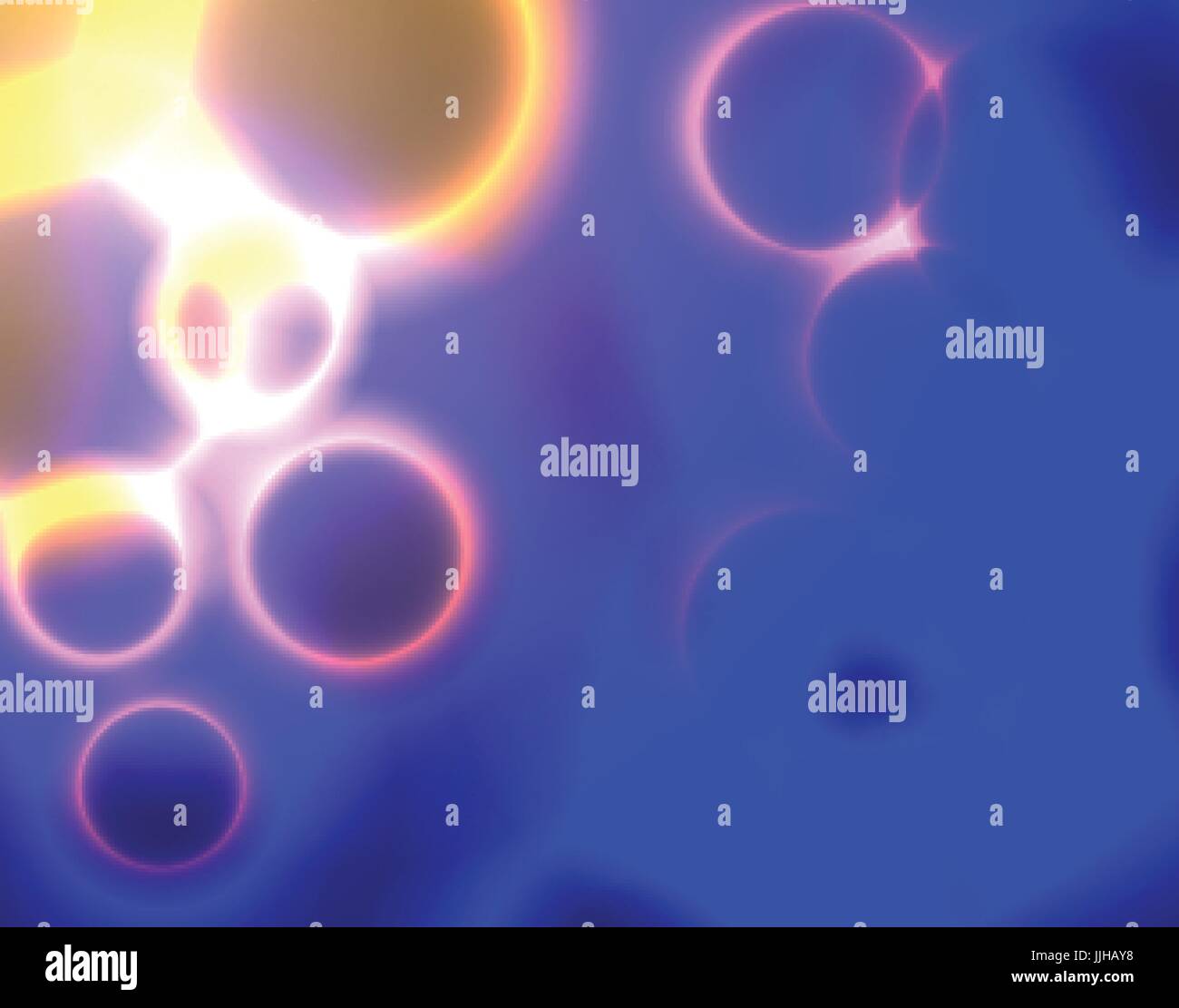 Abstract full of glitch circular bubble background for design. Vector Eps10 illustration Stock Vector