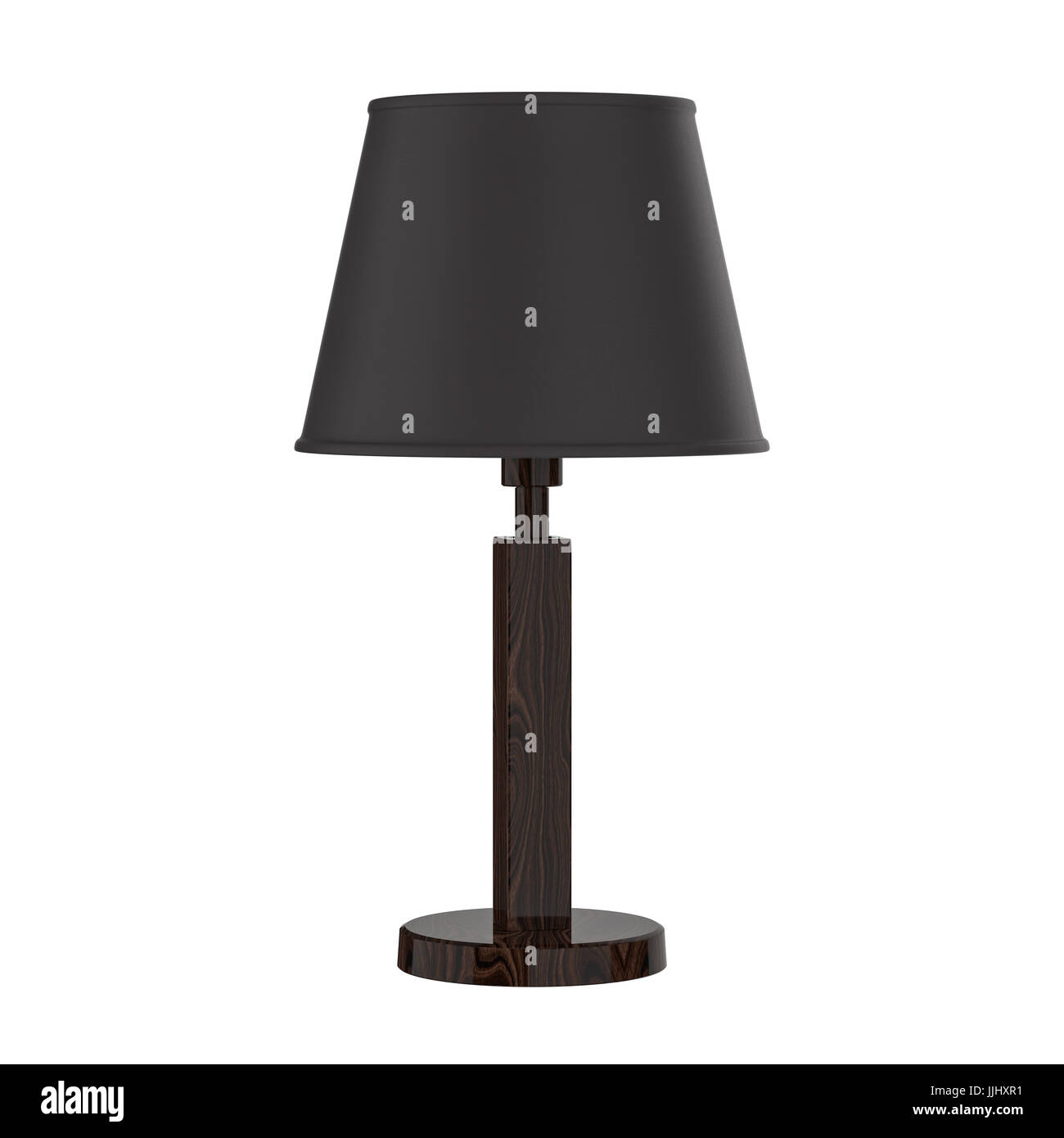 3d rendering table lamp isolated on white Stock Photo - Alamy