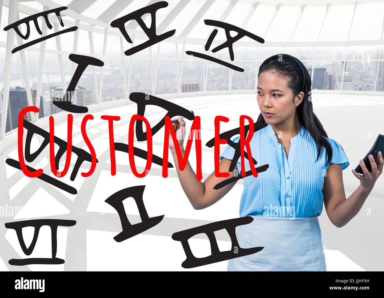 Roman Numeral Calculator Hi res Stock Photography And Images Alamy
