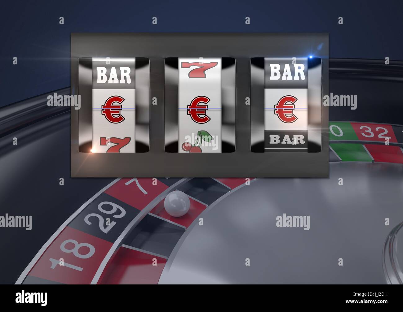 Roulette machine hires stock photography and images Alamy