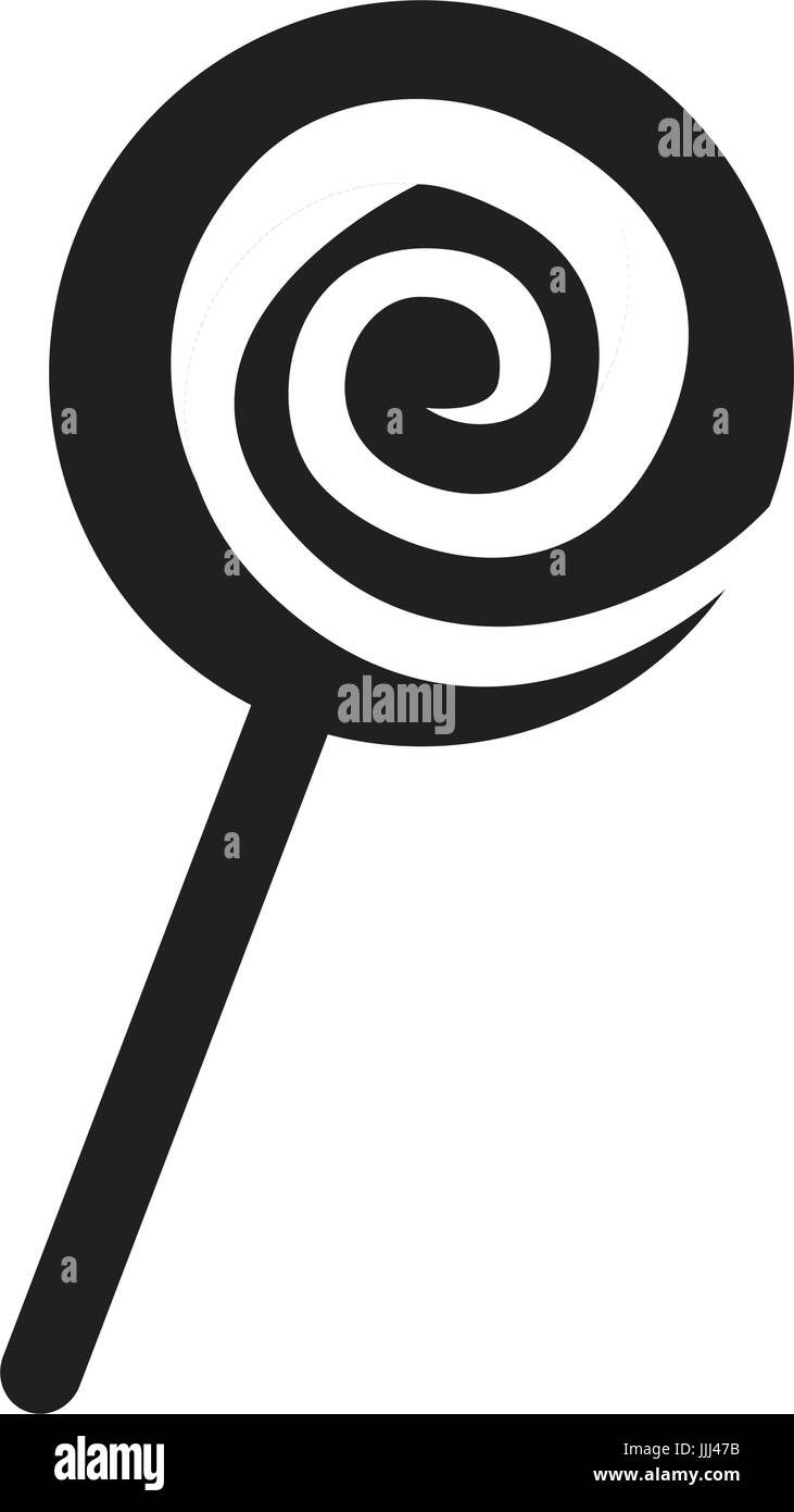 Isolated candy silhouette Stock Vector Image & Art - Alamy