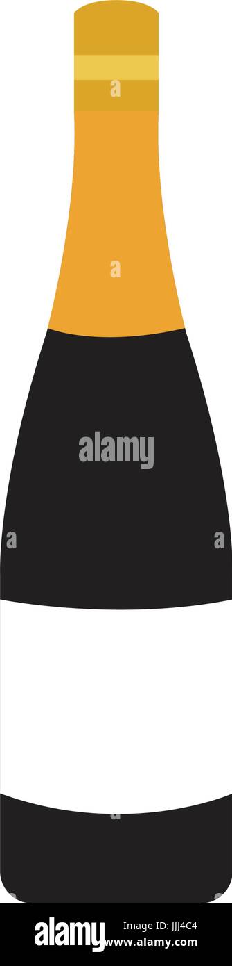 Isolated wine bottle Stock Vector Image & Art - Alamy