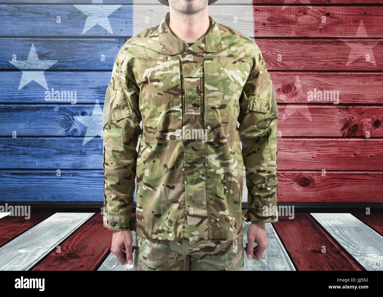 American military flag hi-res stock photography and images - Alamy
