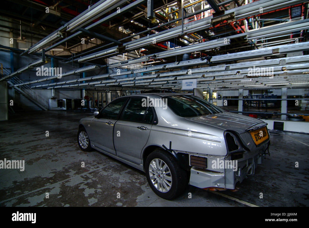 Abandoned car factory Longbridge MG Rover Abandoned car factory Longbridge MG Rover