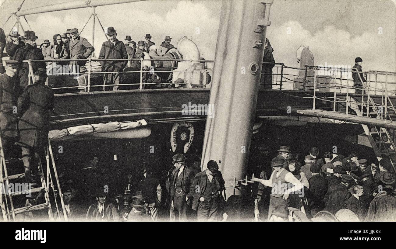Jewish immigrants leaving / Europe (Russia) for America and elsewhere ...