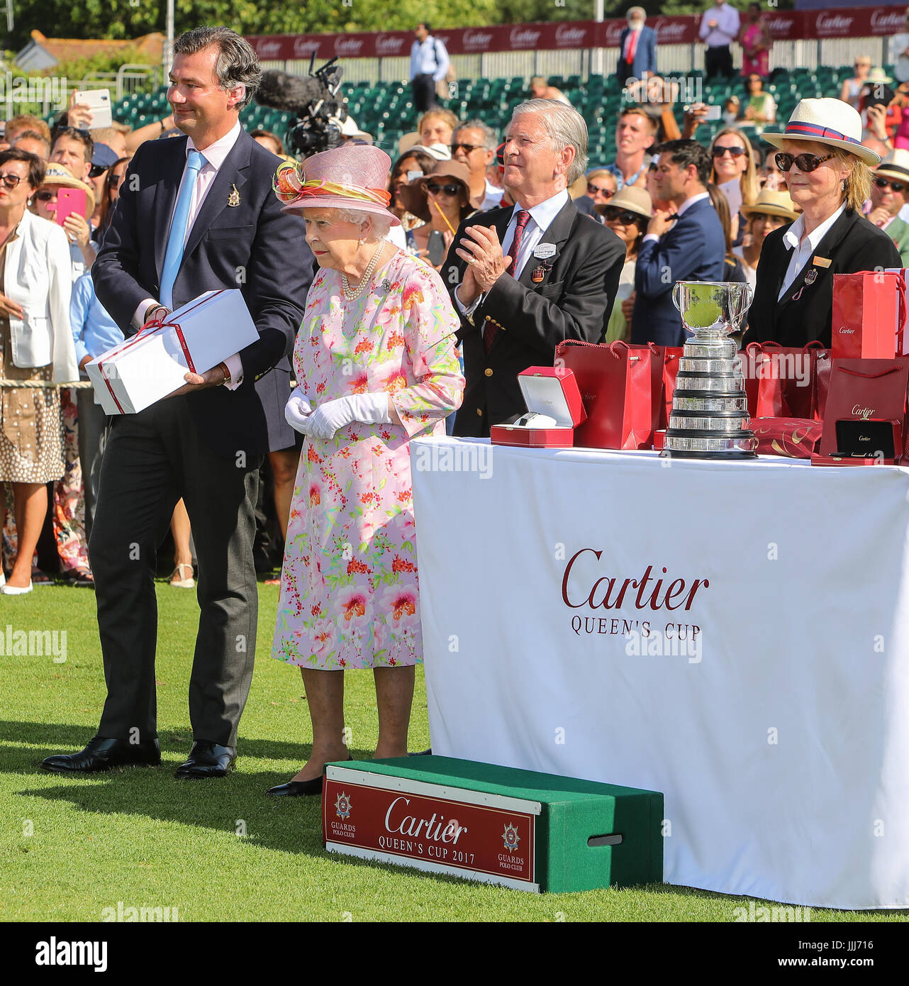 The Cartier Queens Cup at Guards Polo Club in Windsor Great Park