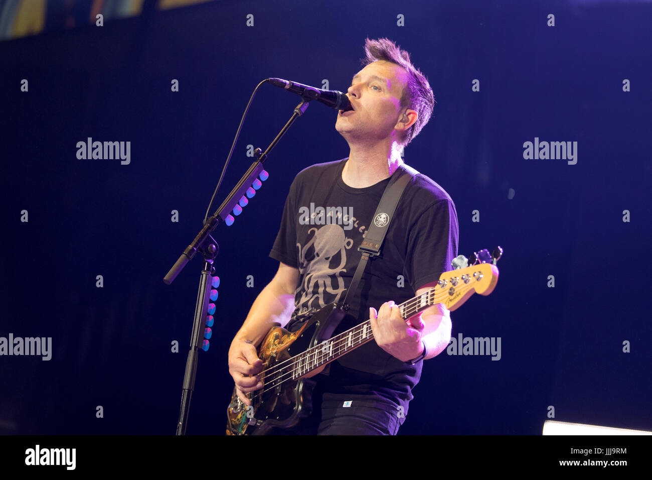 London, UK. 19th July, 2017. Blink 182 at O2 Arena, LondonEngland