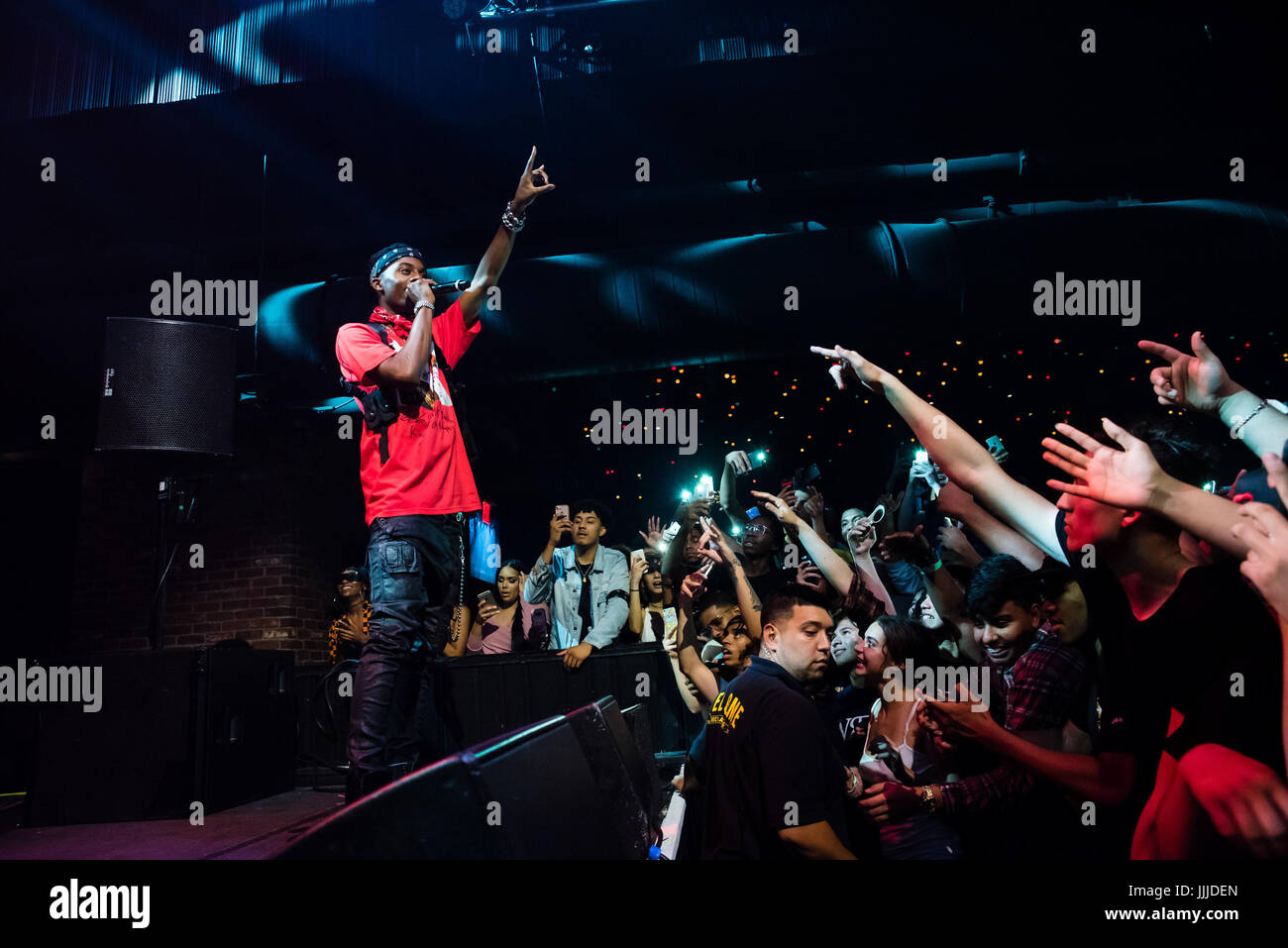 Las Vegas, NV, USA. 19th July, 2017. Playboy Carti at Brooklyn Bowl in