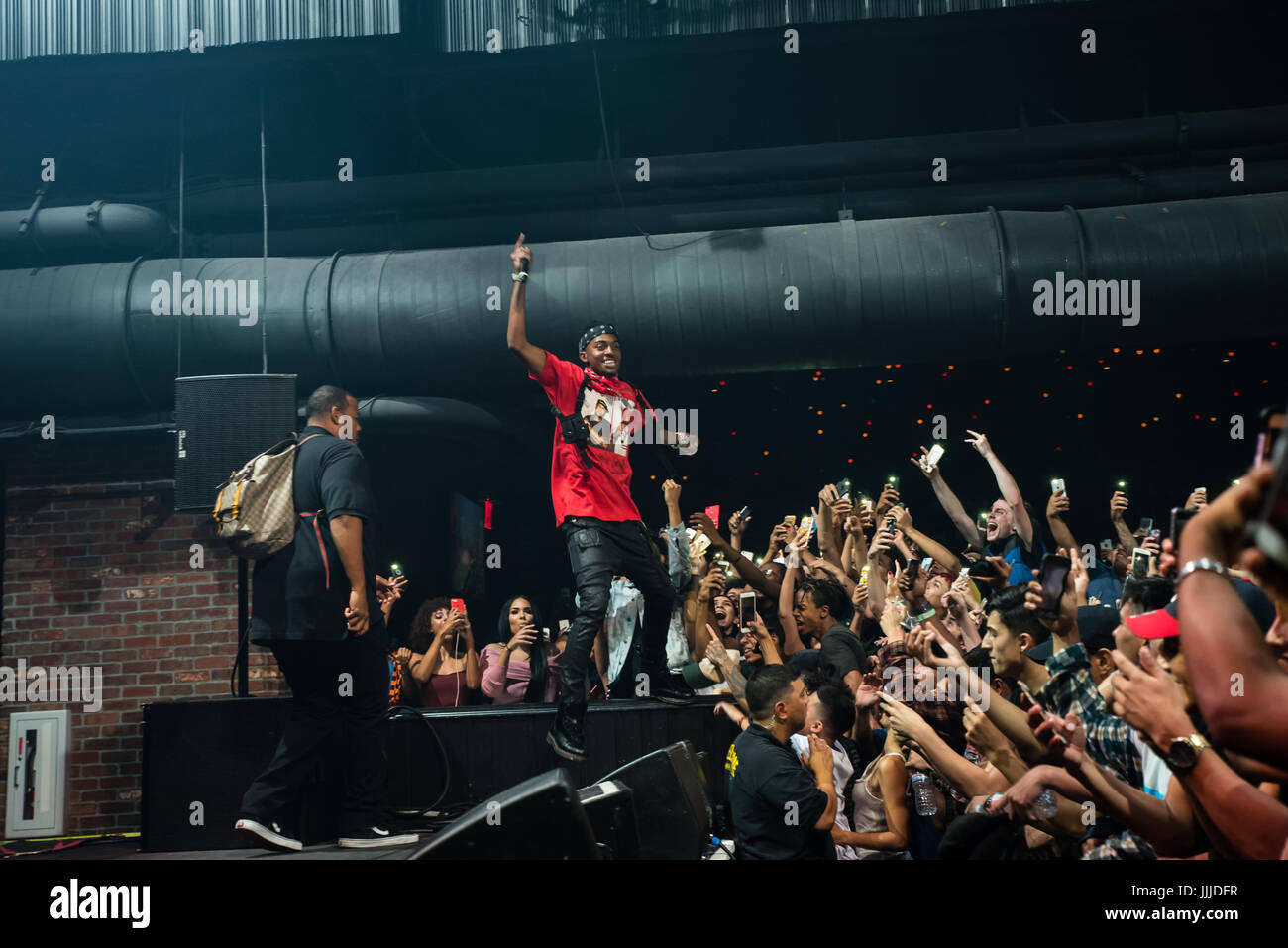 Las Vegas, NV, USA. 19th July, 2017. Playboy Carti at Brooklyn Bowl in
