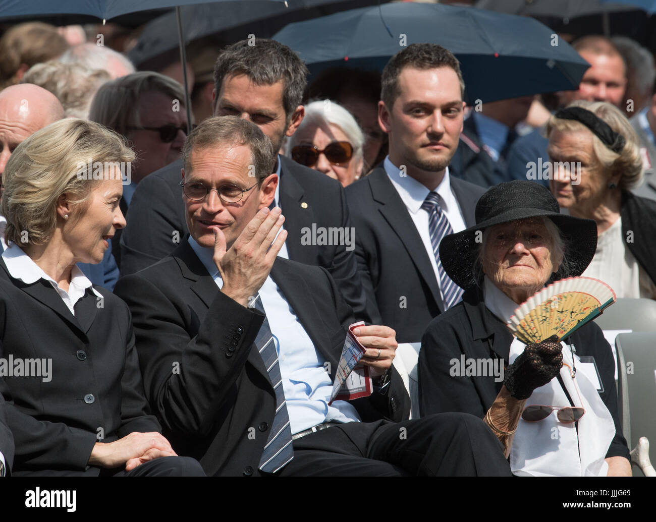 Berlin, Germany. 20th July, 2017. Defence Minister Ursula von der Leyen ...