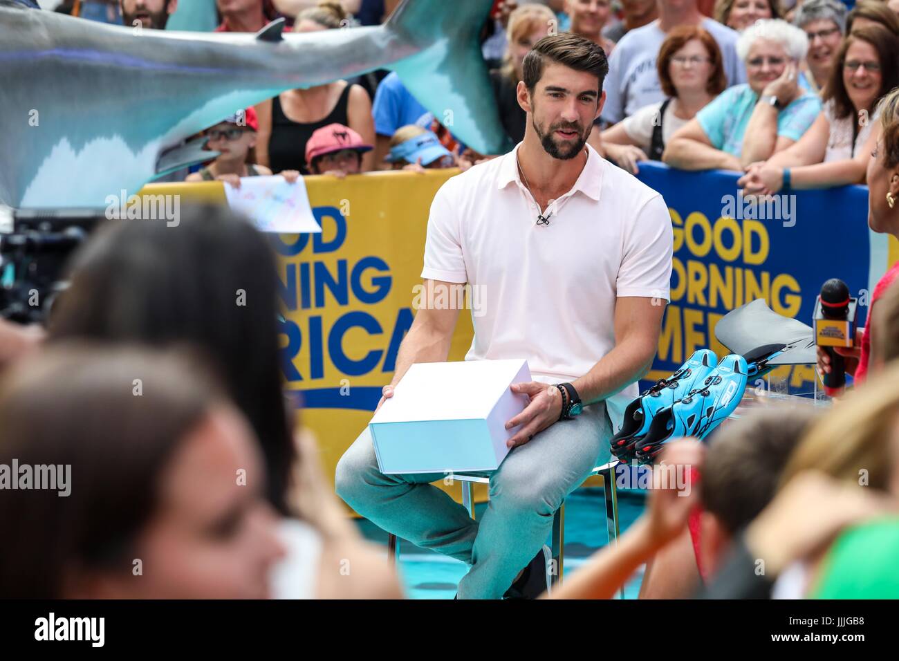 New York, USA. 20th Jul, 2017. Michael Phelps Olympic multichampion