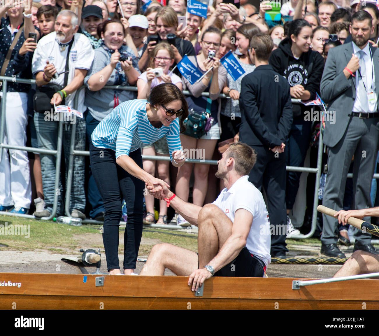 Heidelberg, Germany. 20th July, 2017. Great Britain's Duchess Kate ...
