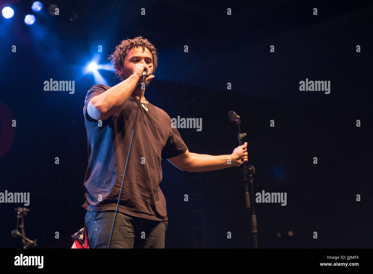 Milwaukee, Wisconsin, USA. 4th July, 2017. Rapper JOEY PURP (JOEY DAVIS ...