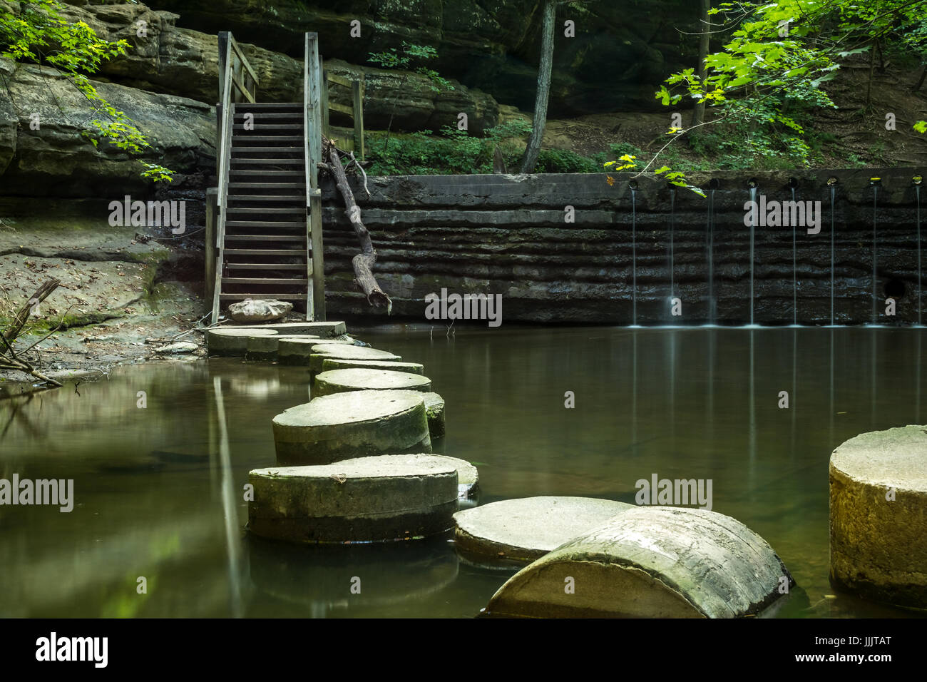 Stepping stone path on water hi-res stock photography and images - Alamy