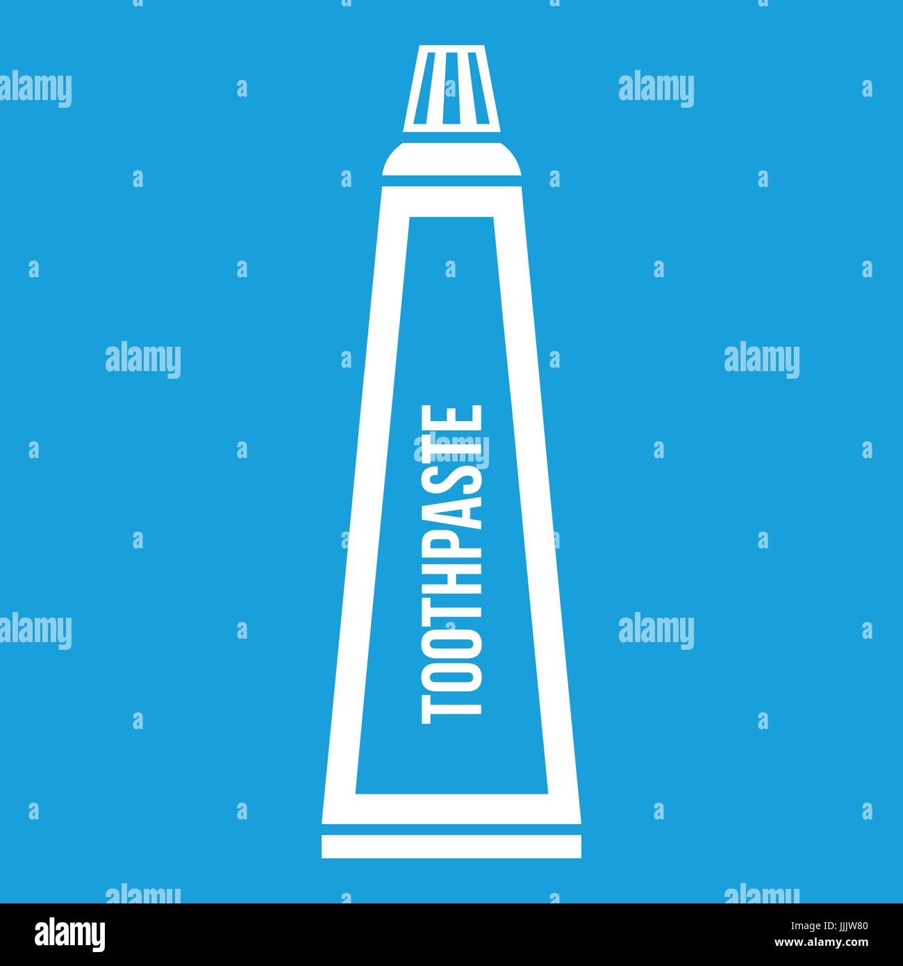 Toothpaste in tube icon white Stock Vector Image & Art - Alamy