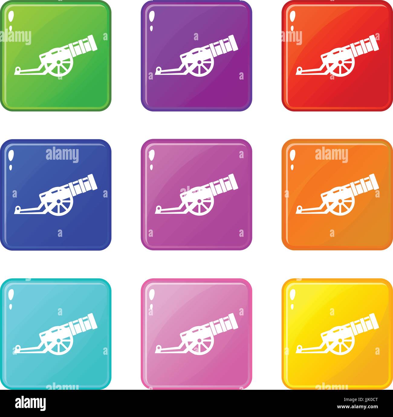 Cannon set 9 Stock Vector Image & Art - Alamy