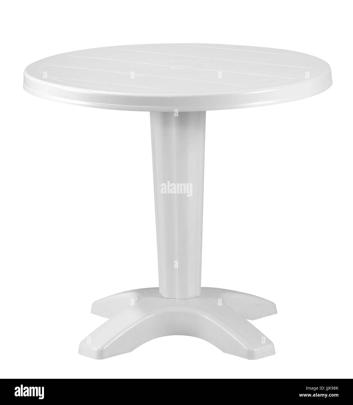 outdoor plastic table isolated Stock Photo Alamy