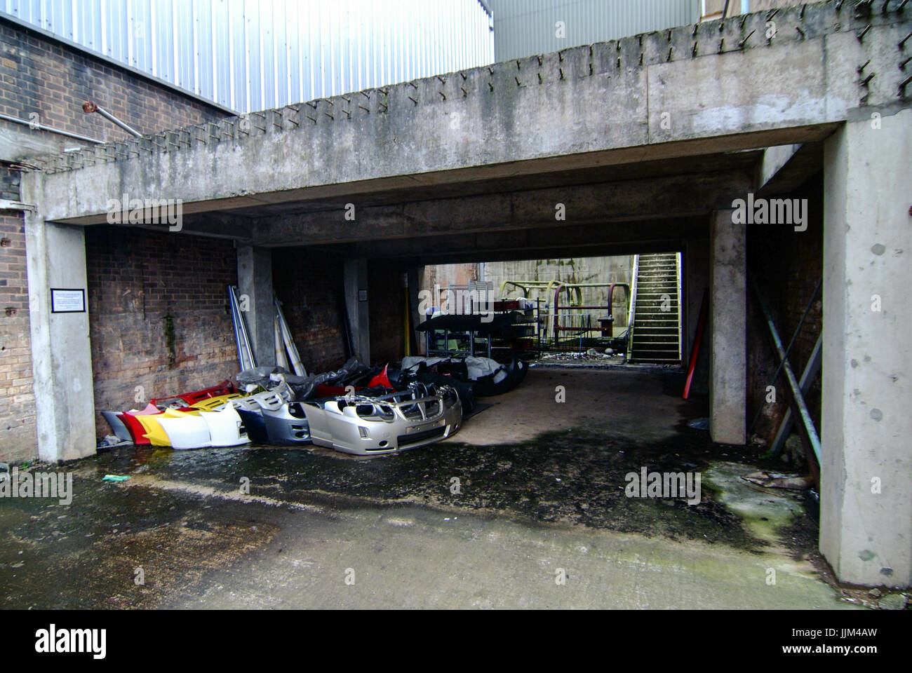 Abandoned car factory Longbridge MG Rover Abandoned car factory Longbridge MG Rover