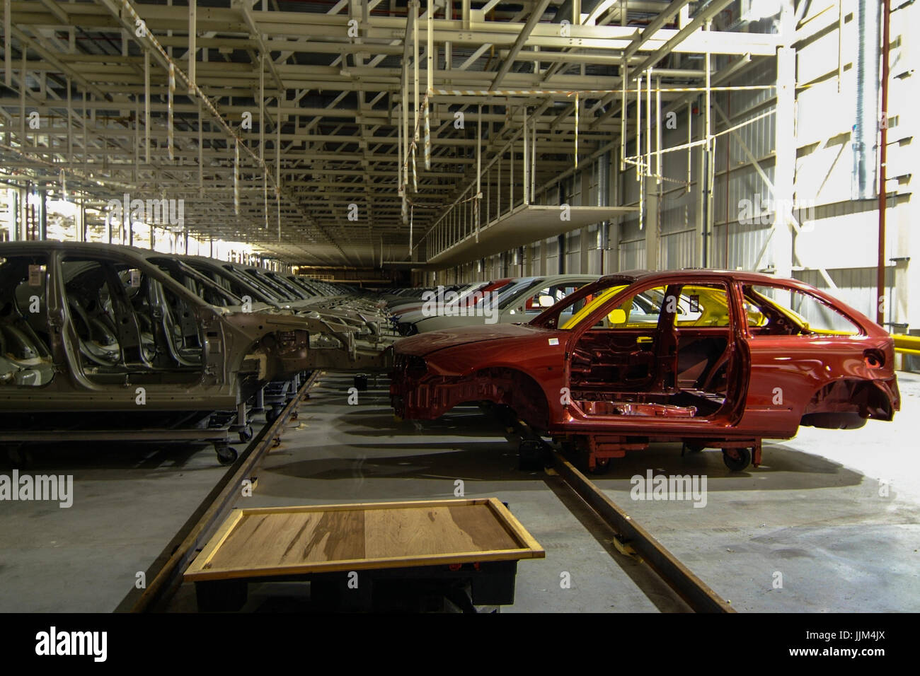Abandoned car factory Longbridge MG Rover Abandoned car factory Longbridge MG Rover
