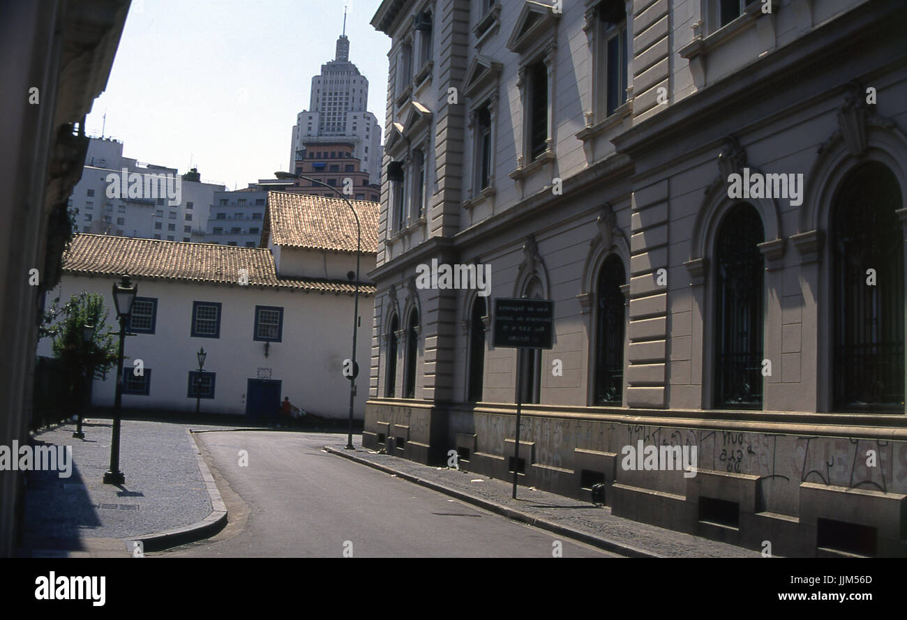 Páteo do Colégio; Center; São Paulo; Brazil; 1996 Stock Photo Alamy