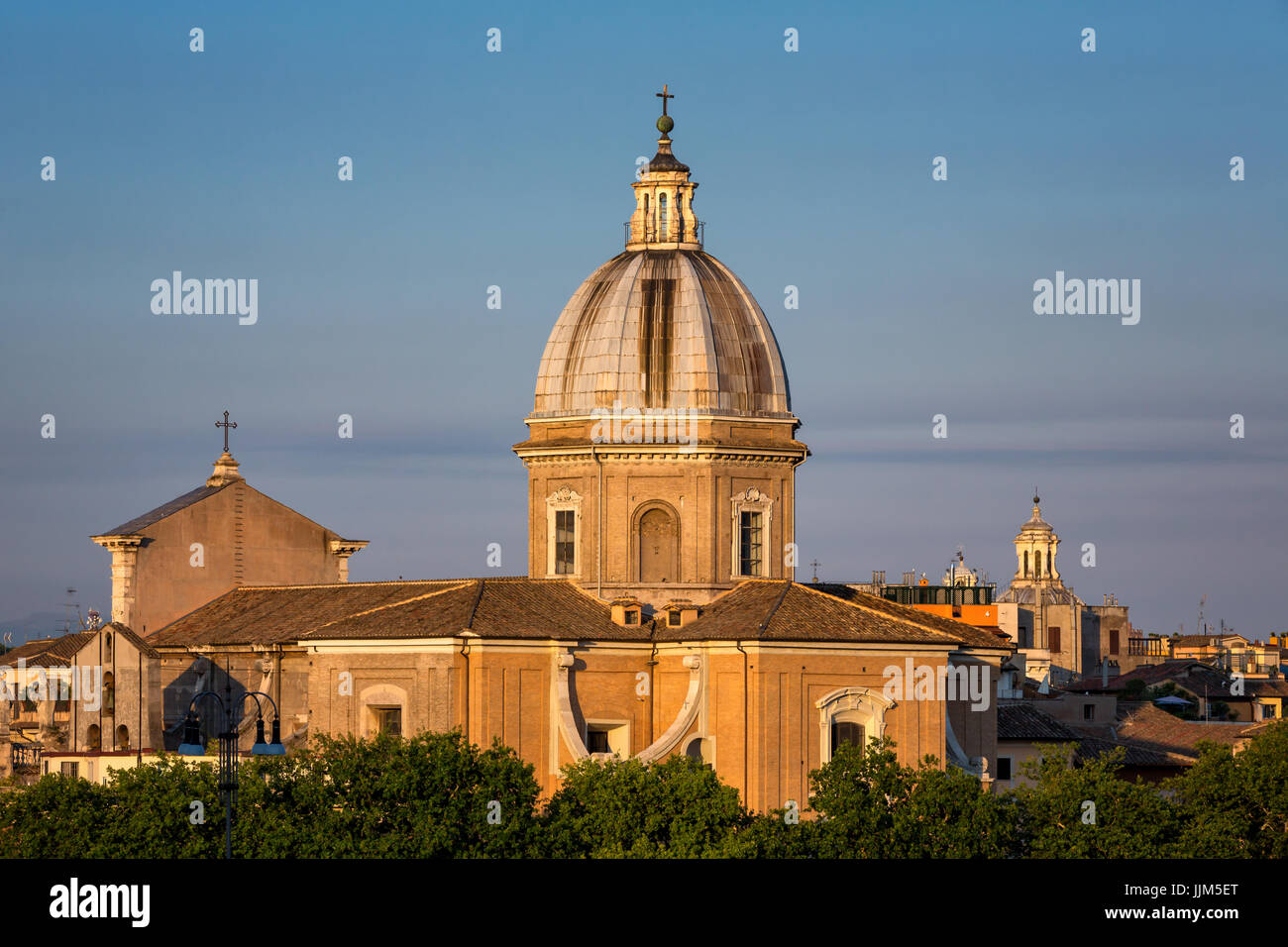 Church of San Giovanni dei Fiorentini, Rome, Lazio, Italy Stock Photo