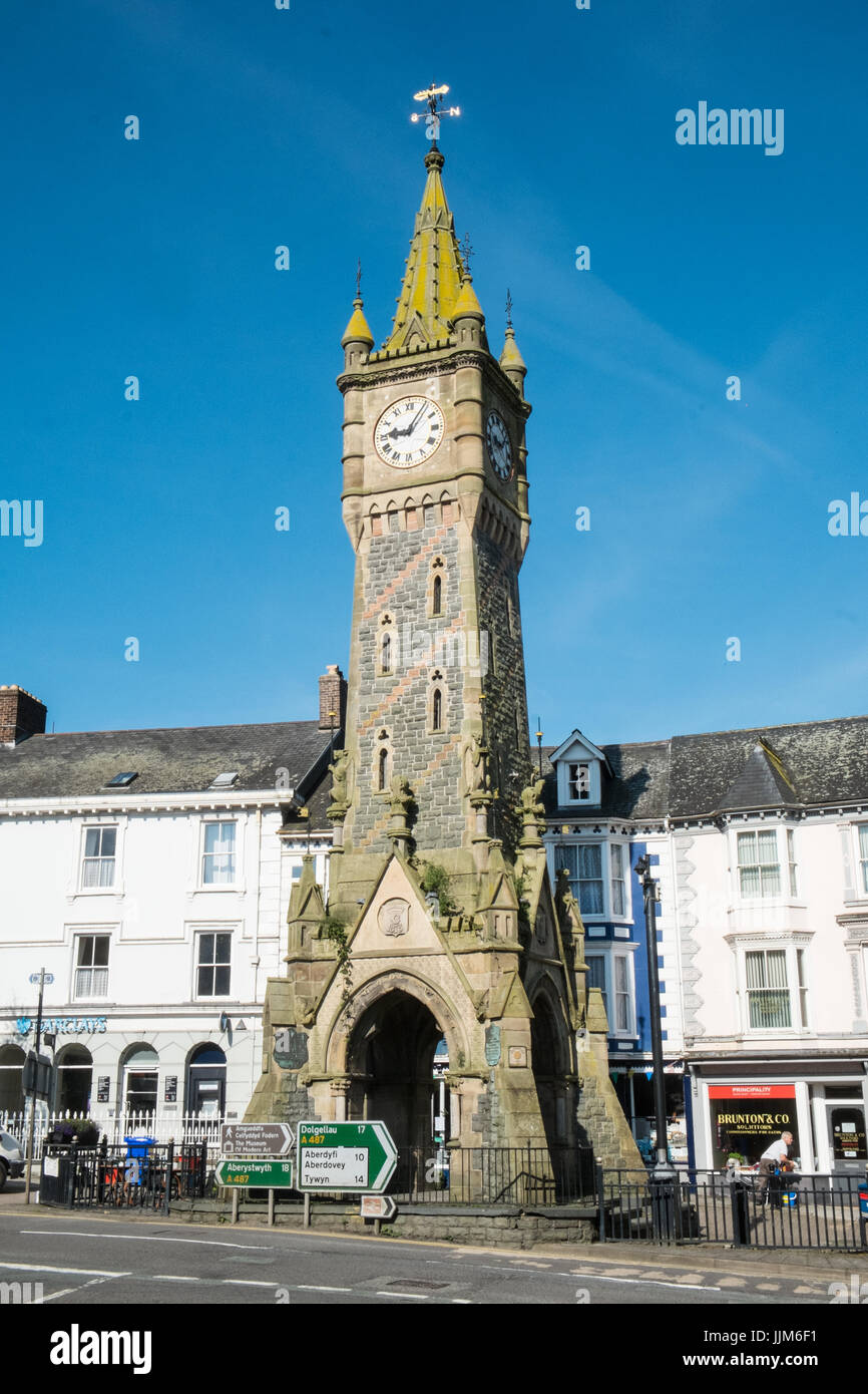 tower,clock tower,Powys,Mid