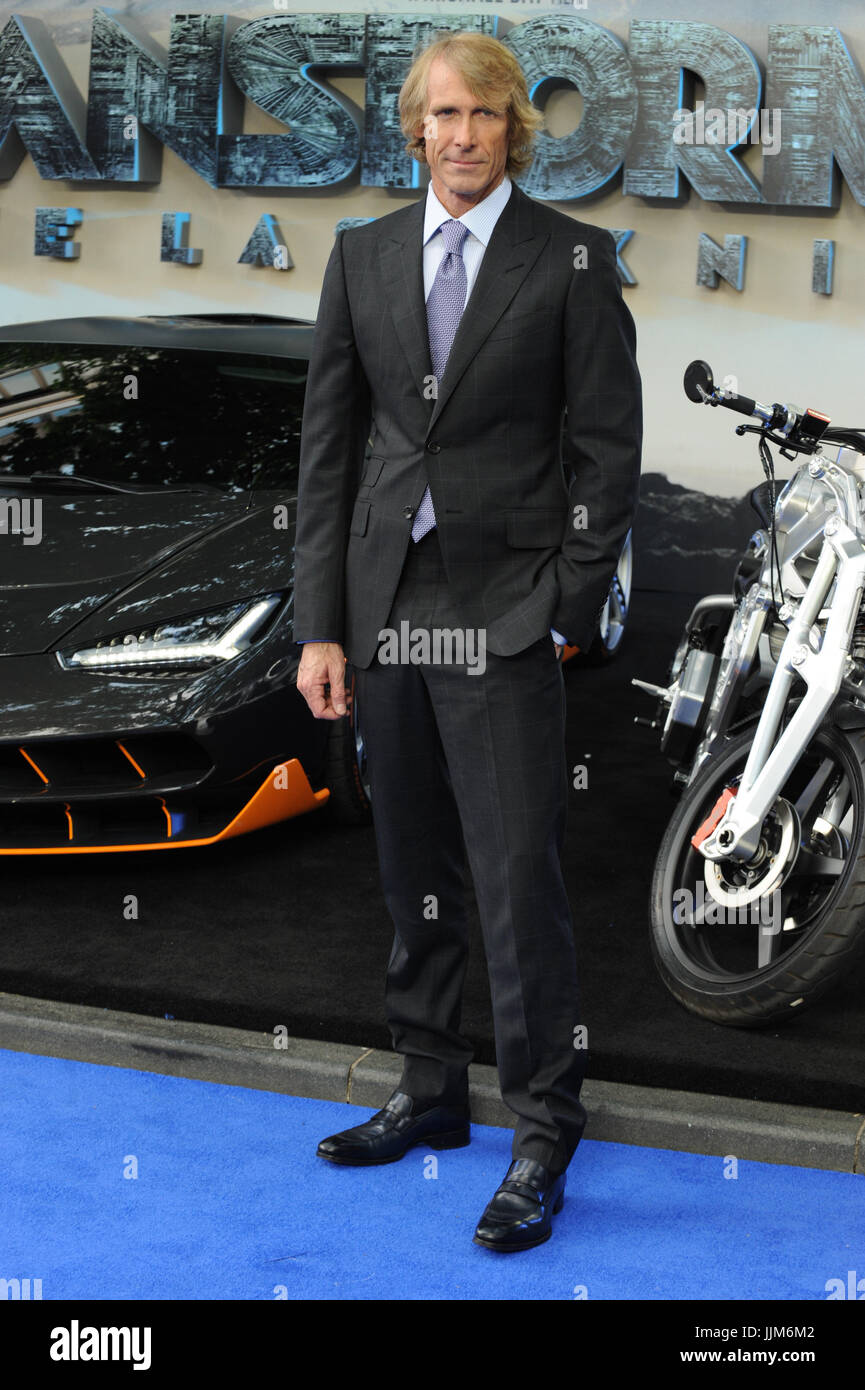 Global premiere of 'Transformers: The Last Knight' at Cineworld Leicester Square in London.  Featuring: Michael Bay Where: London, United Kingdom When: 18 Jun 2017 Credit: WENN.com Stock Photo