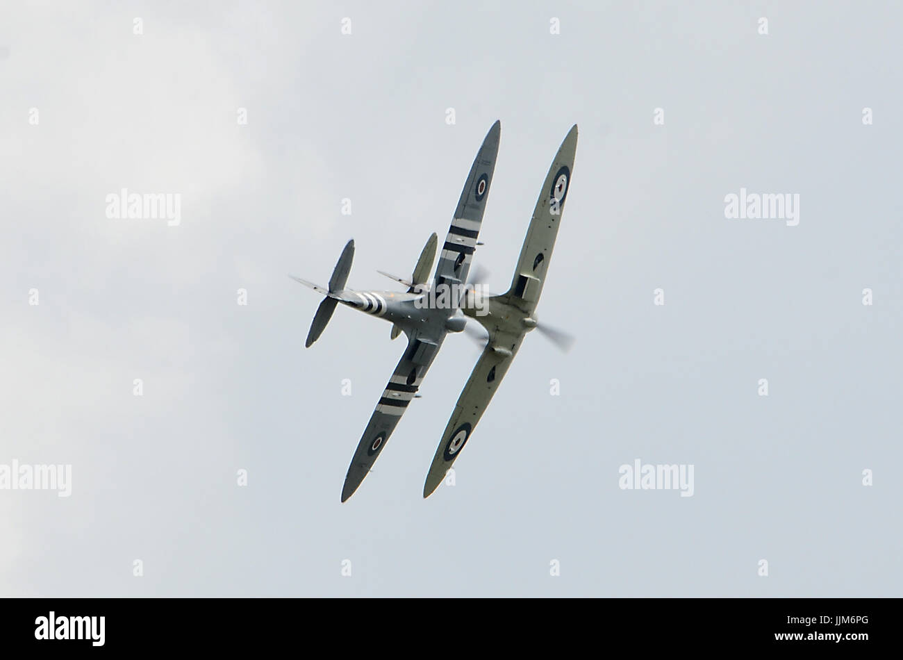 supermarine spitfire,Battle of Britain air war 1940 Stock Photo