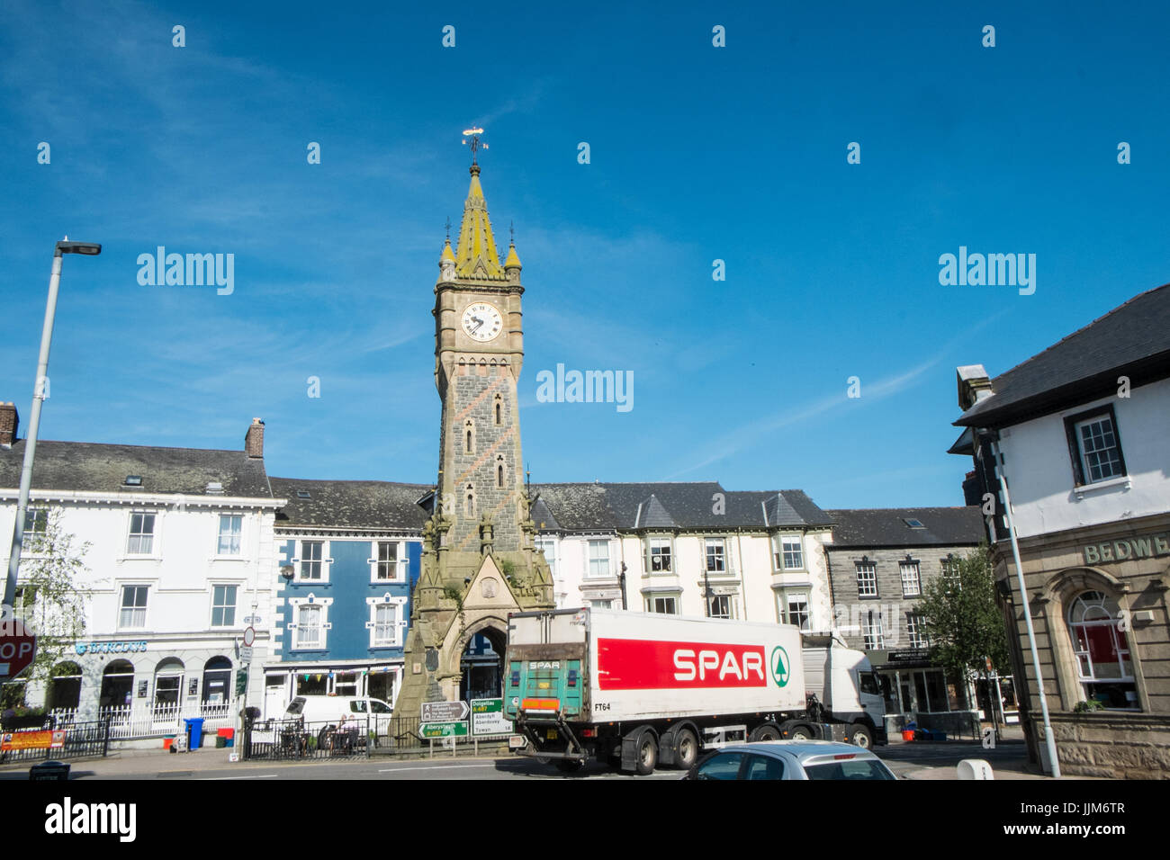 tower,clock tower,Powys,Mid