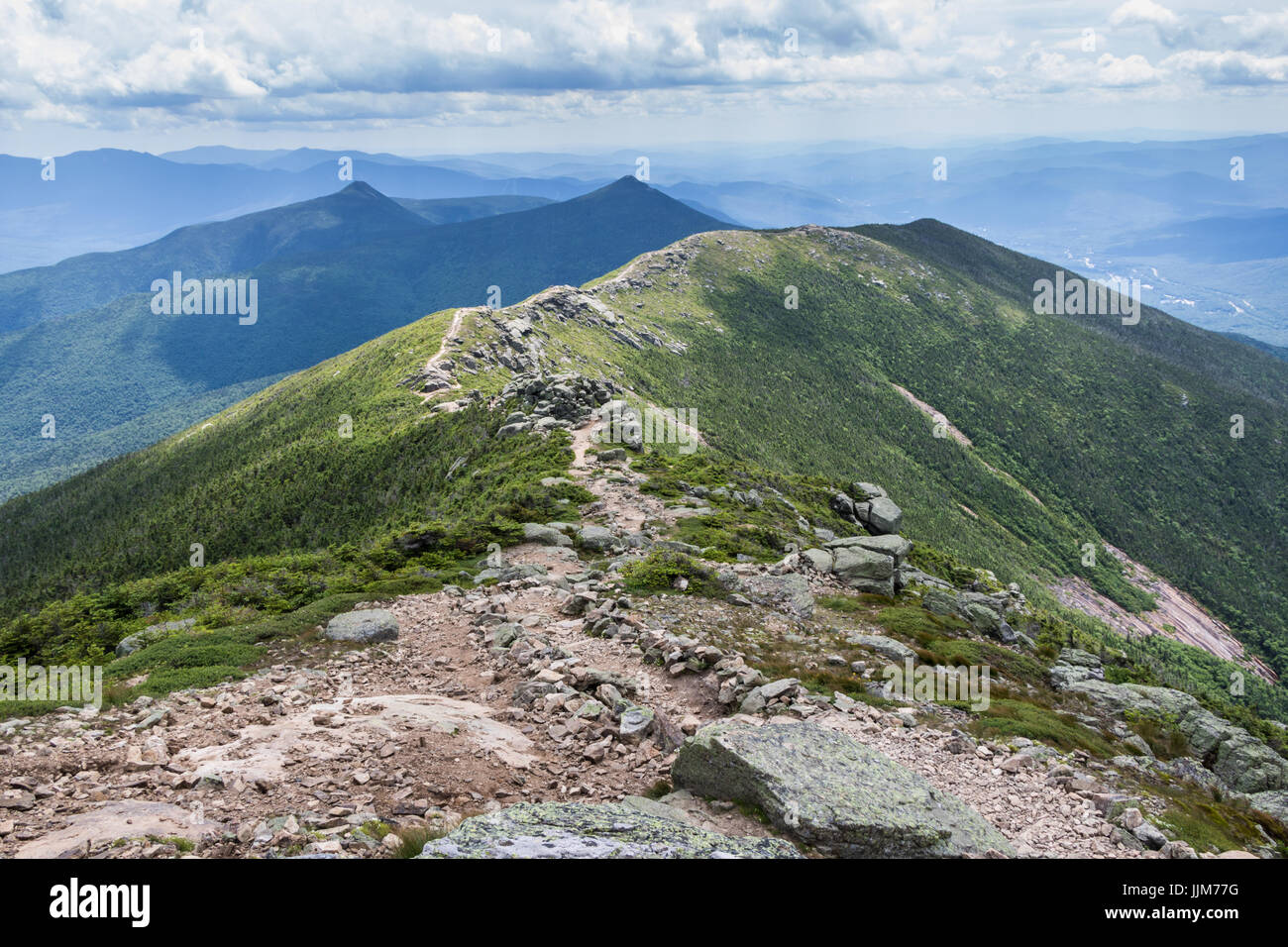 Franconia Ridge Trail in New Hampshire Stock Photo Alamy