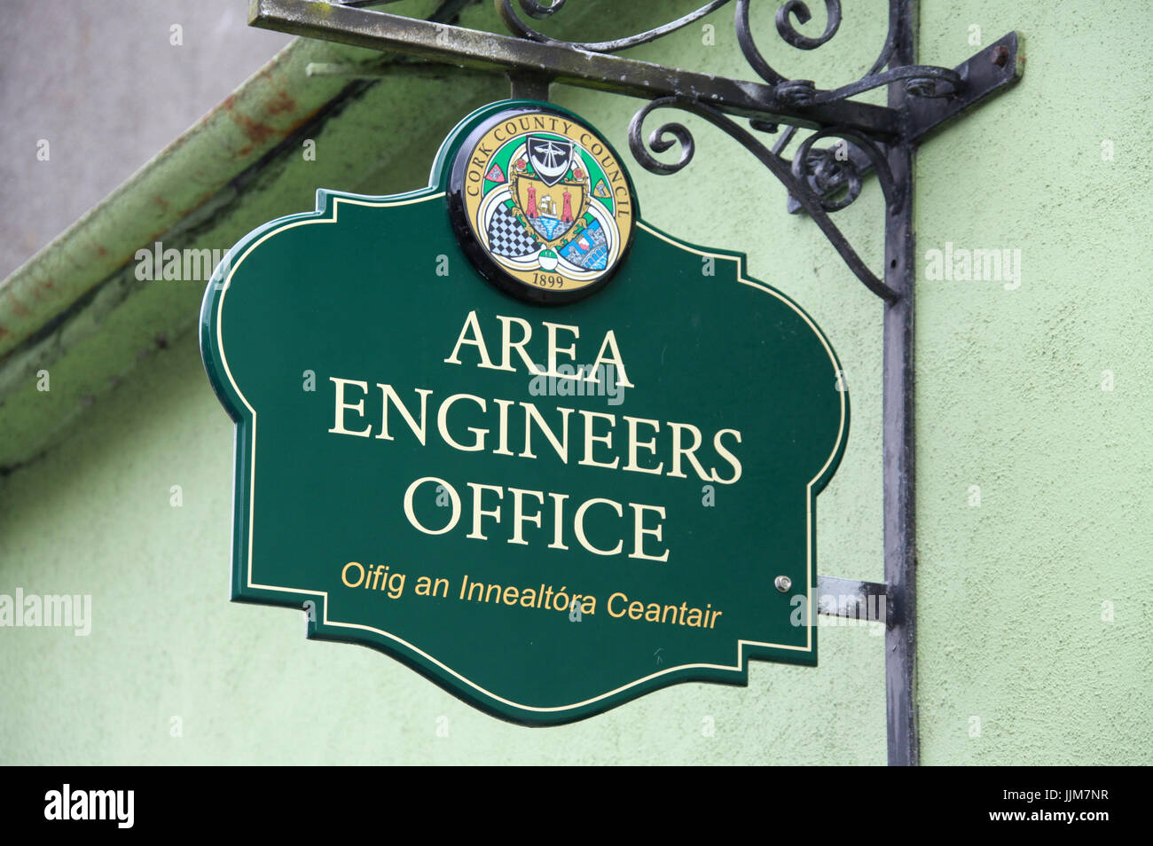 Area engineers office for Cork County Council in Clonakilty Stock Photo