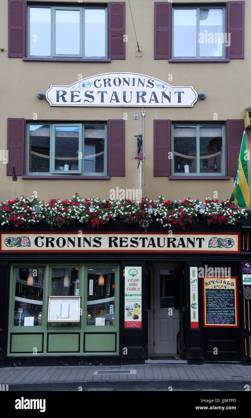 Cronins Restaurant in Killarney Stock Photo Alamy