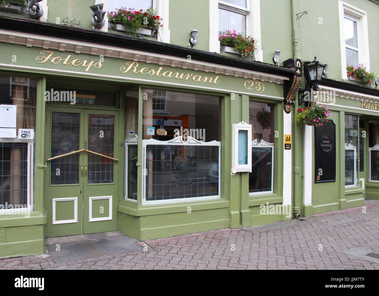 Foleys restaurant in Killarney Stock Photo
