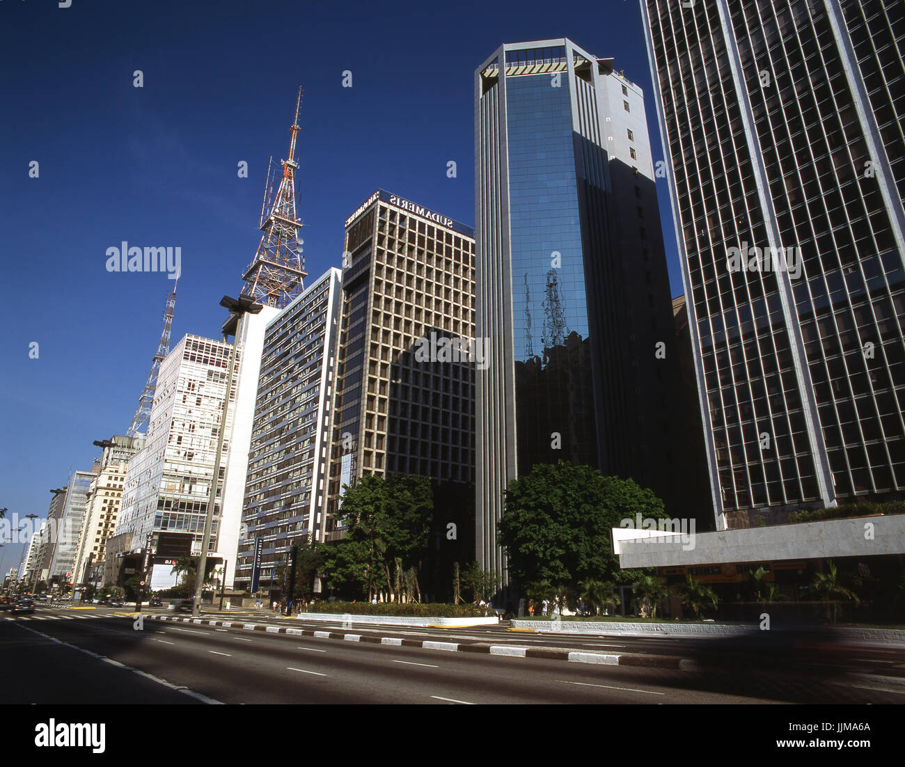 Avenida Paulista, Sao Paulo, Brazil Stock Photo - Alamy
