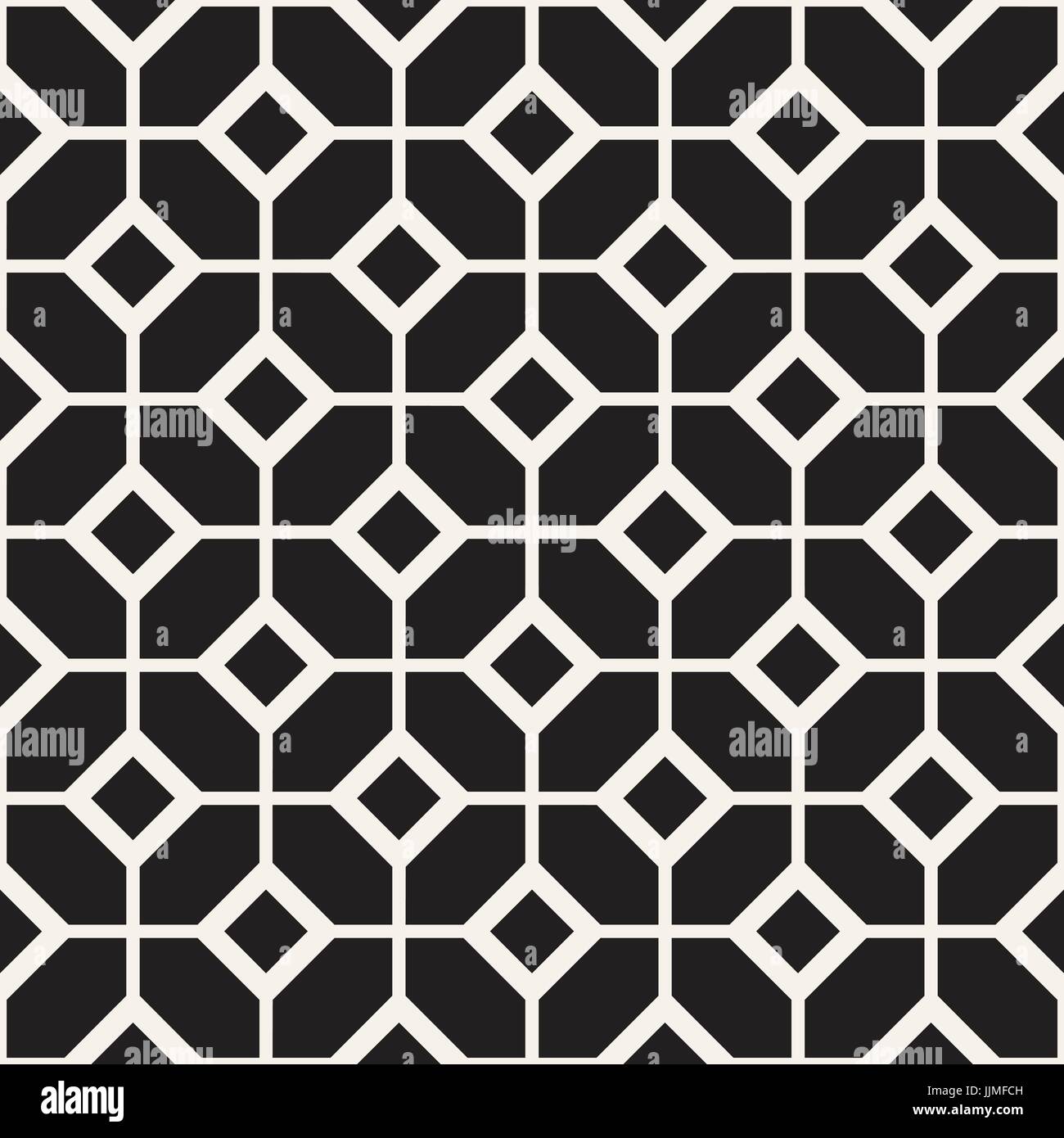 Abstract geometric lines lattice pattern. Seamless vector background ...