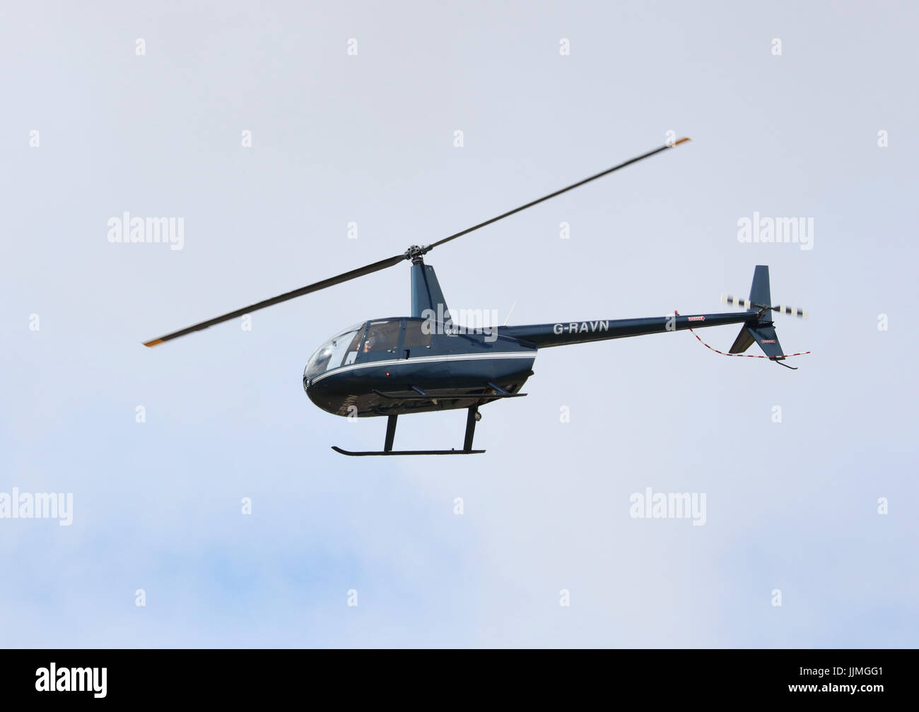 Robinson R44 helicopter Stock Photo - Alamy