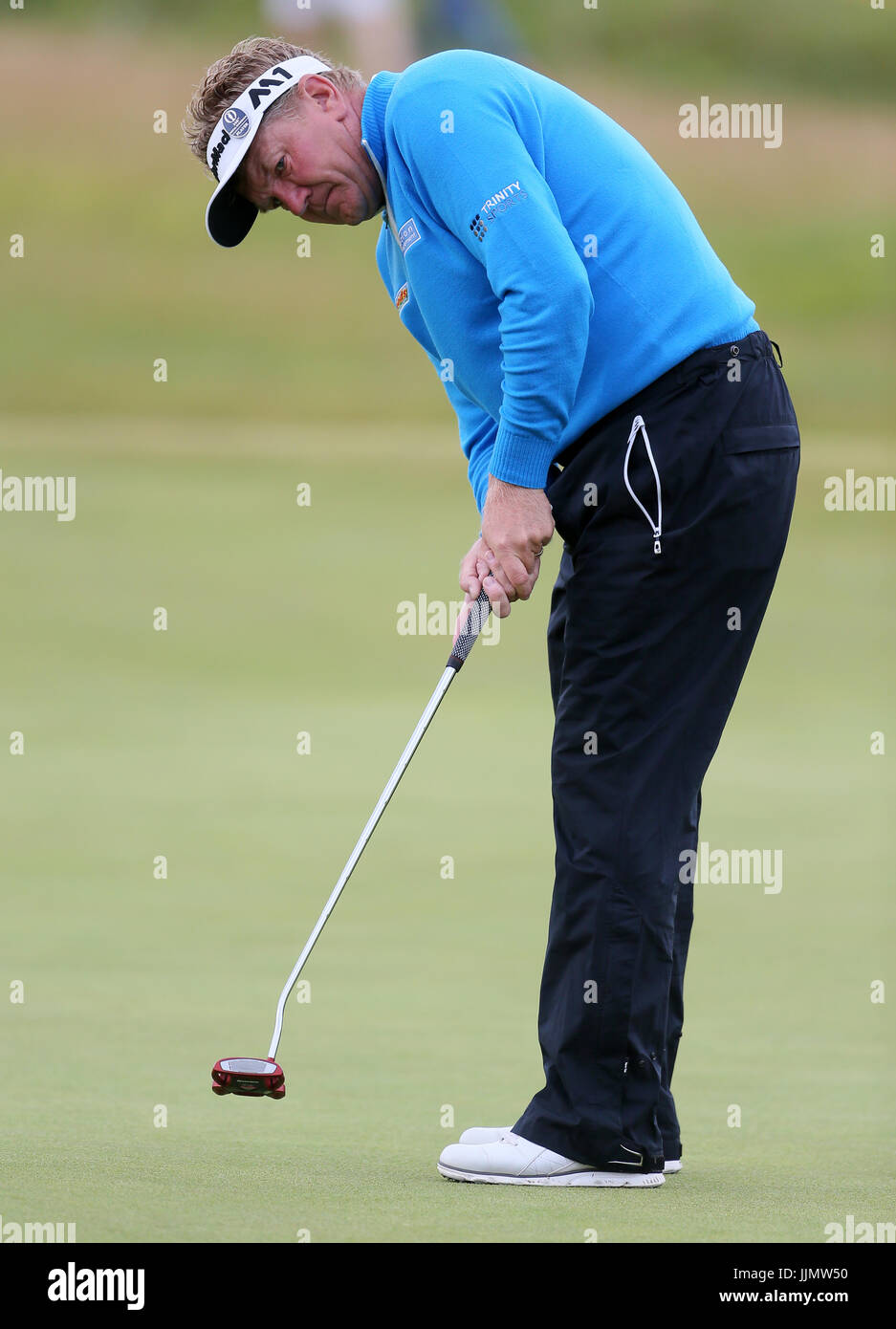 England's Paul Broadhurst during day one of The Open Championship 2017