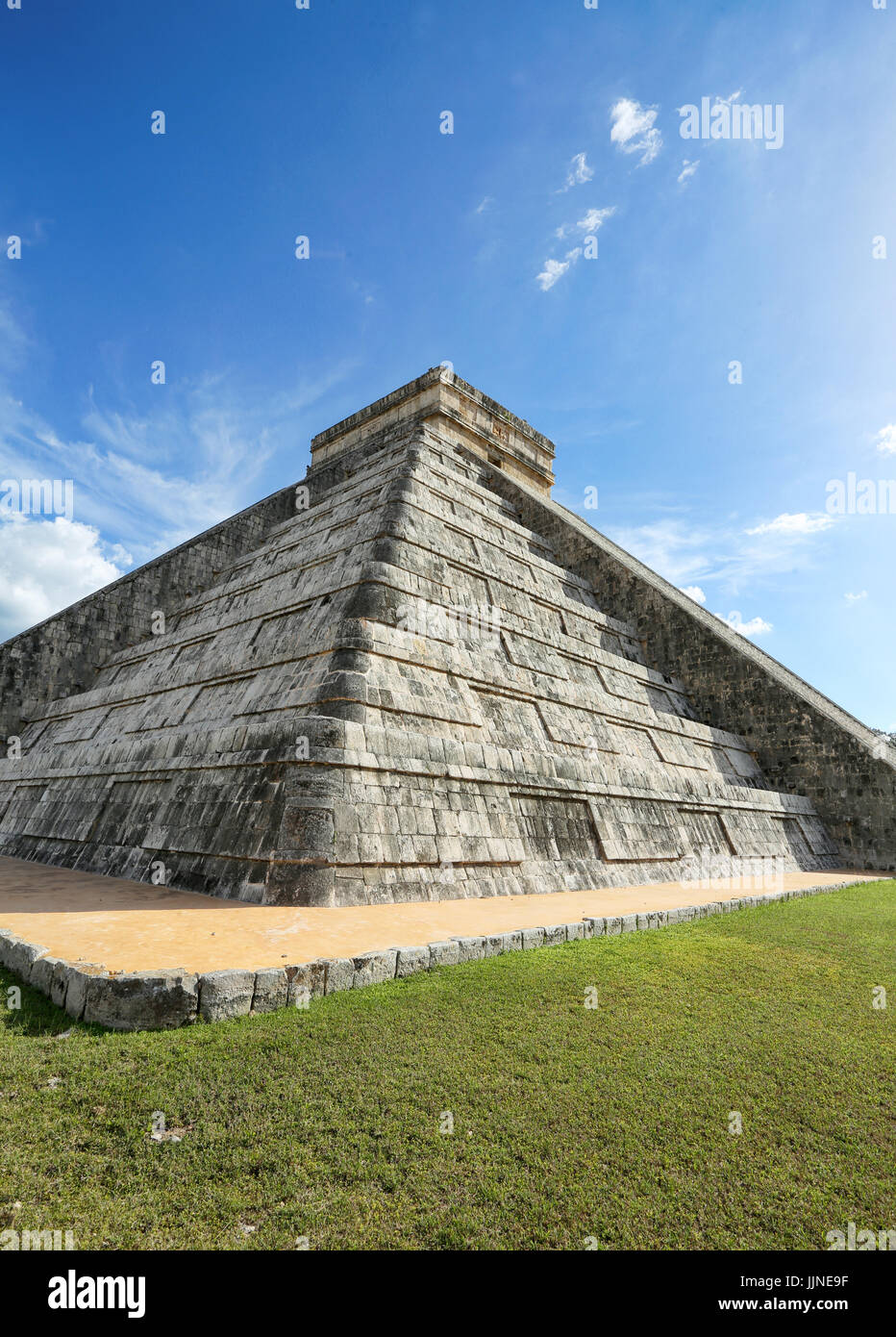 Great Ball Court and Temple of the Bearded Man, Chichen Itza, Mexico
