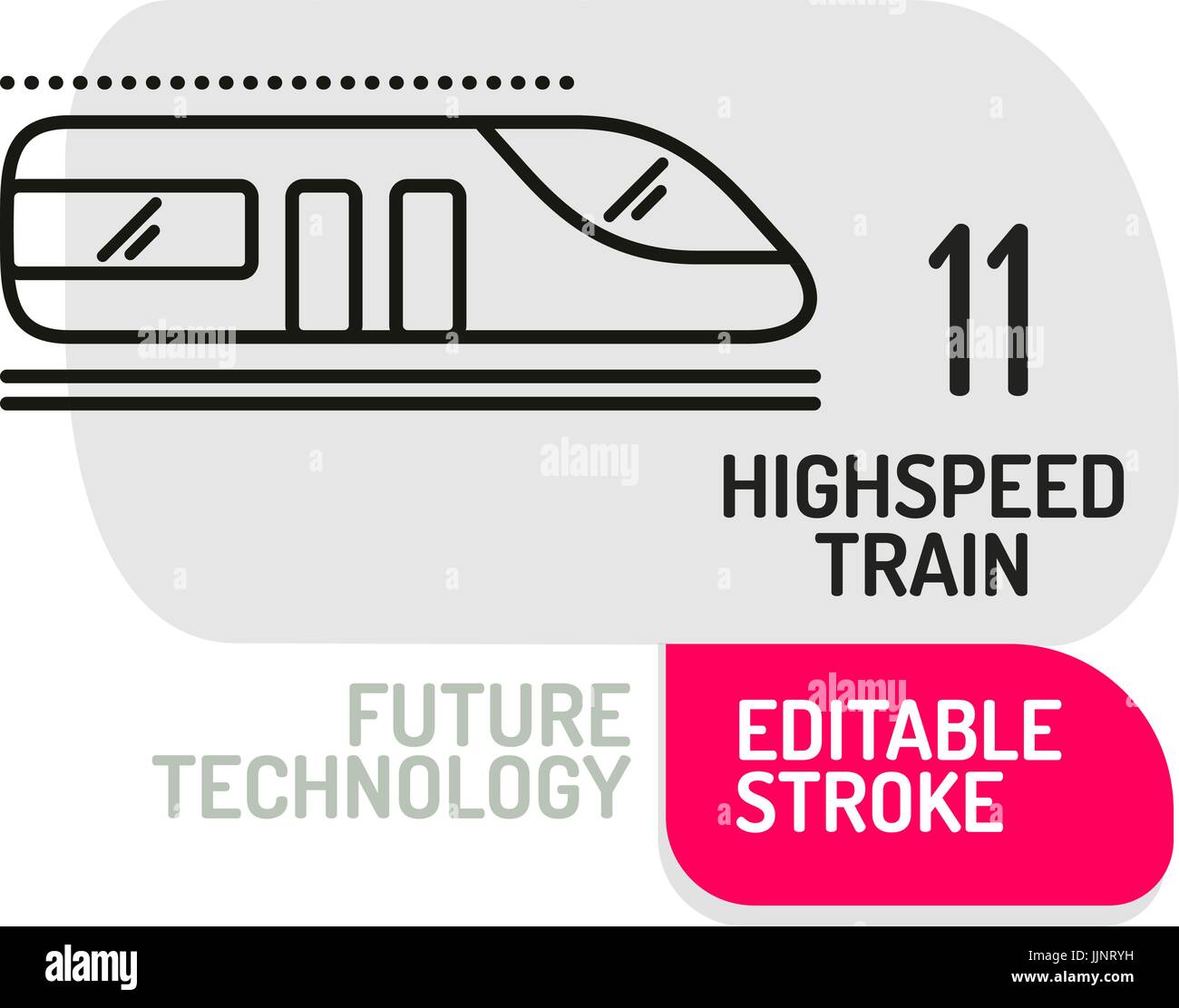 Modern high speed train sketch icon Stock Vector Image & Art - Alamy