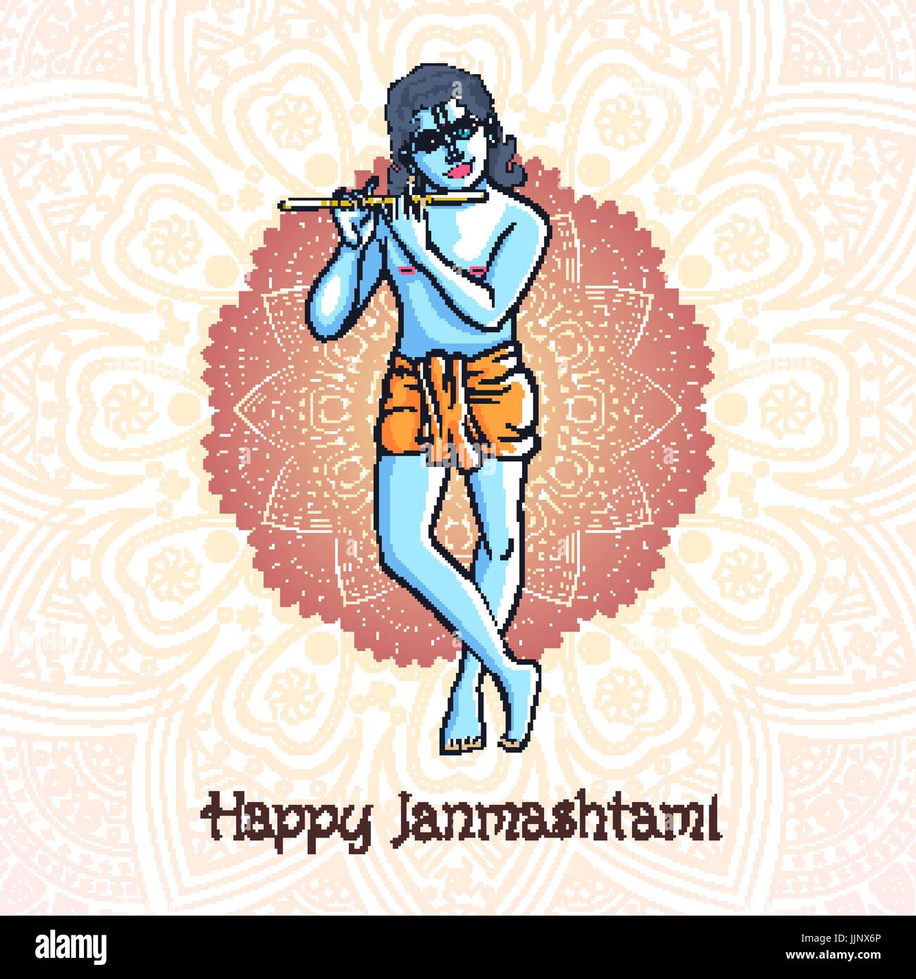 cartoon Krishna with a flute. Greeting card for Krishna birthday. Vector illustration isolated on a white background. Indian mandala background art Stock Vector Image & Art - Alamy cartoon Krishna with a flute. Greeting card for Krishna birthday. Vector illustration isolated on a white background. Indian mandala background art Stock Vector Image & Art - Alamy