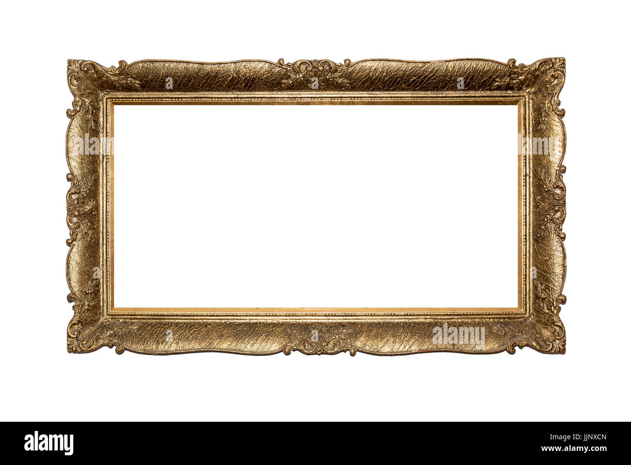 Vintage frame isolated on white background Stock Photo - Alamy