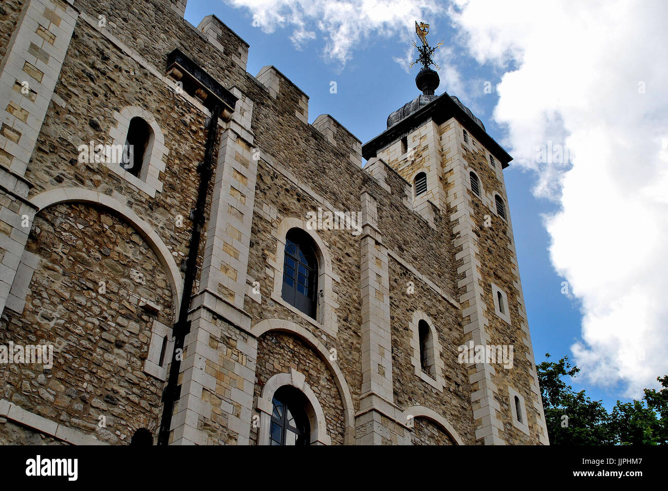 Outer view of Tower of London Museum, London, United Kingdom Stock Photo