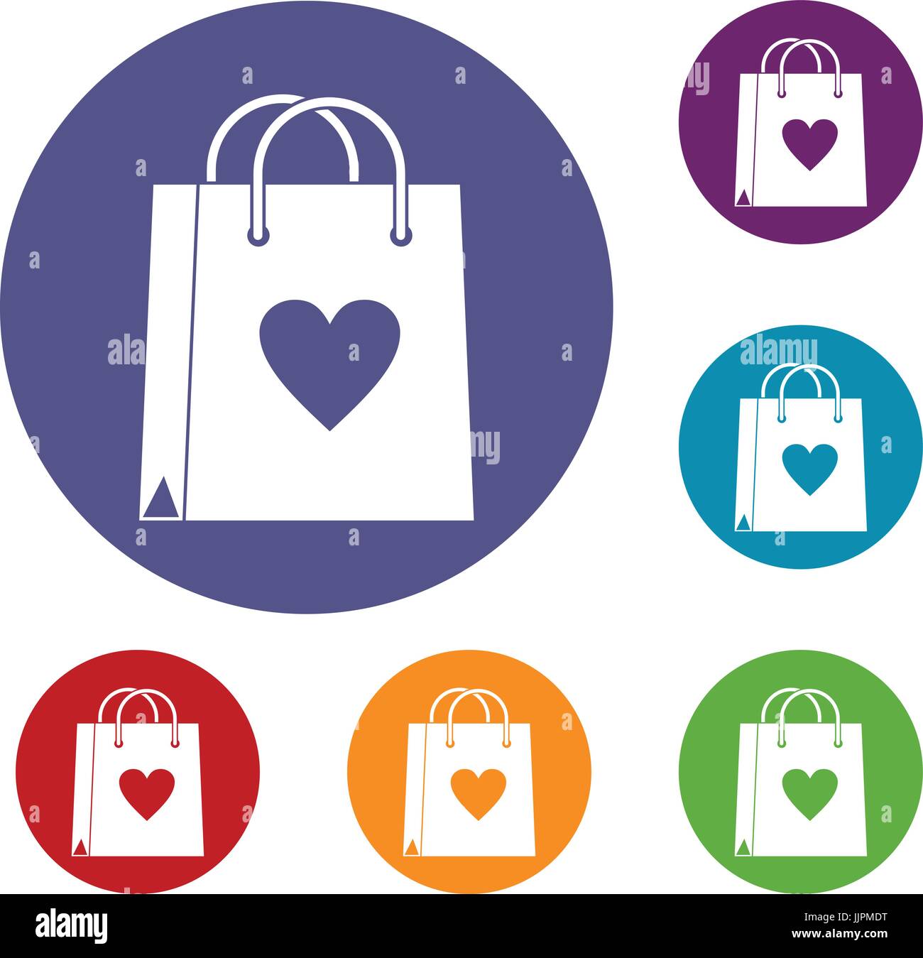 Shopping bag icons set Stock Vector Image & Art - Alamy